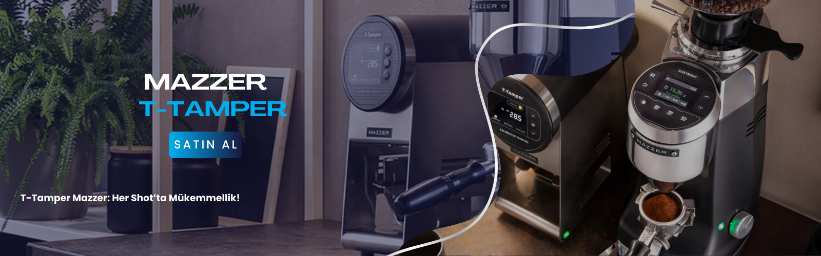 T-Tamper Mazzer: Baristalar İçin Mükemmel Otomatik Kahve Sıkıştırma Makinesi