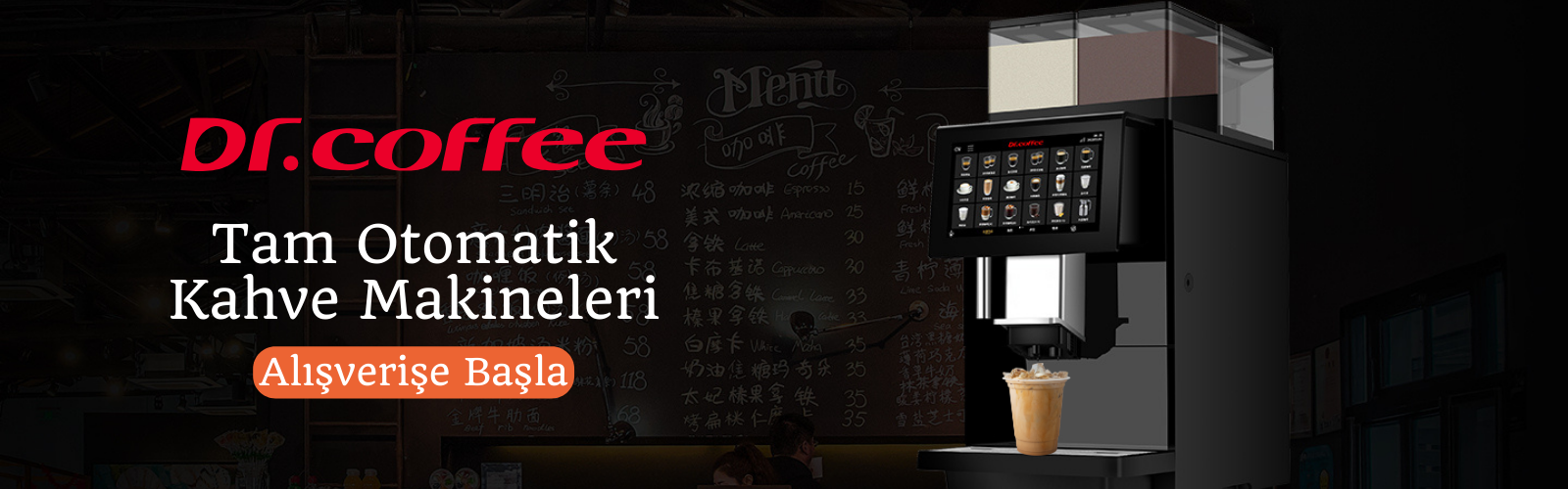 Dr.Coffee Full Otomatik Kahve Makineleri: Baristasız Mükemmel Kahve Deneyimi!
