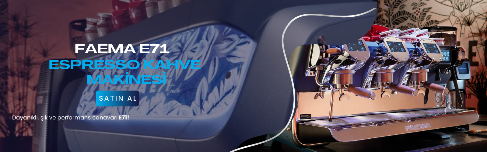 FAEMA E71: Baristaların Hayalindeki Espresso Makinesi ANT Endüstriyel’de!