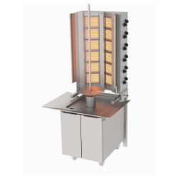 Atalay ADG - 12 D S Duvara Monteli Hareketli Alt Arabalı Döner Sabit Makinesi, 6+2 Radyanlı - Atalay