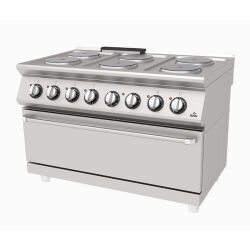 Atalay AEK-1273 730 Seri 6 Ocaklı Kuzine, 120x73x85 cm, Elektrikli - Atalay