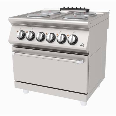 Atalay AEK-873 730 Seri 4 Ocaklı Kuzine, 80x73x85 cm, Elektrikli - 1