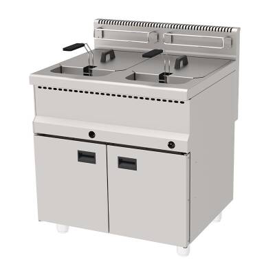 Atalay AGF-870 700 Seri Tek Hazneli Dolaplı Fritöz, 2x22 L, Doğalgazlı - 1