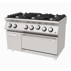 Atalay AGK-1273-D 730 Seri 6 Ocaklı Kuzine, Dolaplı, 120x73x85 cm, Doğalgazlı - Atalay