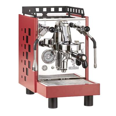 Bezzera ARIA Yarı Otomatik Espresso Kahve Makinesi, 1 Gruplu, Kırmızı - 1