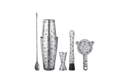 Biradlı BRD-3099 Profesyonel Tattoo Boston Shaker Set 550/750 CL - 1