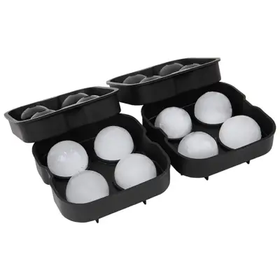 Biradlı GRV-013 Dörtlü Top Silikon Buz Kalıbı - 1