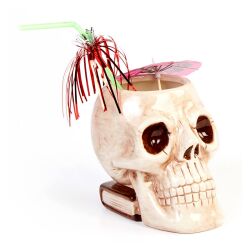 Biradlı GRV-20202 Seramik Tiki Mug Kokteyl Bardağı, 500 cc, 14x9x12 cm - Biradlı