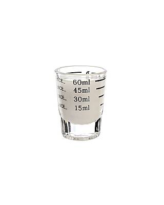 Biradlı GRV-BR60 Espresso Cam Ölçü Bardağı, 60 ml - 2