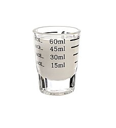Biradlı GRV-BR60 Espresso Cam Ölçü Bardağı, 60 ml - Biradlı