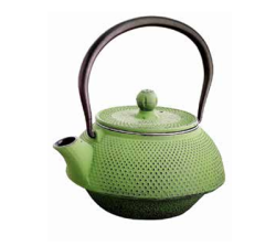 Biradlı GRV-TDY-700 Havalı Döküm Demlik, Yeşil, 700 cc - Biradlı