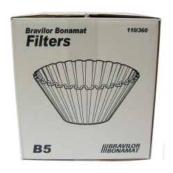 Bravilor Bonamat B5 Kahve Filtre Kağıdı, 110/360 mm, 250 Ad - 2