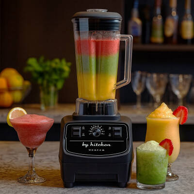 By Kitchen Bar Blender, 2 L, 1500 W, Siyah - 4