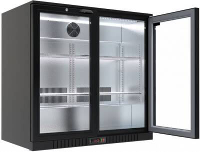 By Kitchen DBB-250 Bar Arkası Şişe Soğutucu Dolap, 2 Kapılı, 900x570x895 mm - 1