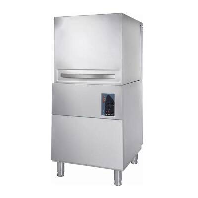 By Kitchen DBM-1000 Giyotin Tip Bulaşık Makinesi, 1000 Tabak Kapasiteli, Drenaj Pompalı - 1