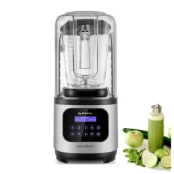 By Kitchen Silencer Gürültü Önleyici Kapaklı Dijital Bar Blender, 2 L, 1800 W, Gri - By Kitchen