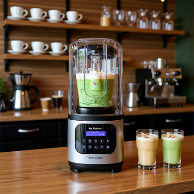 By Kitchen Silencer Gürültü Önleyici Kapaklı Dijital Bar Blender, 2 L, 1800 W, Gri - 3