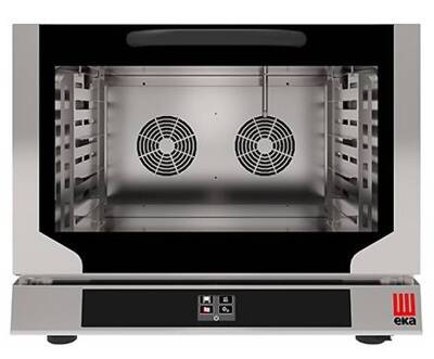 Eka EKF 411 N T UD Elektrikli Konveksiyon Nemlendirmeli Fırın, Dokunmatik Kontrollü, 4 x GN 1/1 Tepsi Kapasiteli - 1