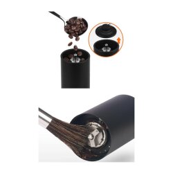 Escobarista Manuel Kahve Değirmeni, Siyah - 2