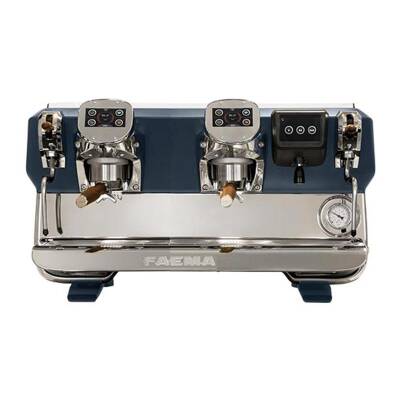 Faema E71 A/2 Touch Blue Pearl Tam Otomatik Espresso Kahve Makinesi, 2 Gruplu - 1
