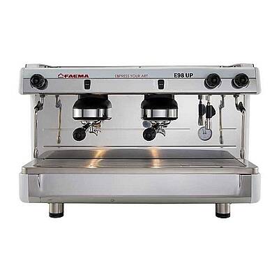 Faema E98 UP S/2 Yarı Otomatik Espresso Kahve Makinesi, 2 Gruplu, Beyaz - 1