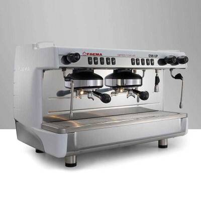 Faema E98 Up Tall Cup Full Otomatik Espresso Kahve Makinesi, 2 Gruplu, Beyaz - 2