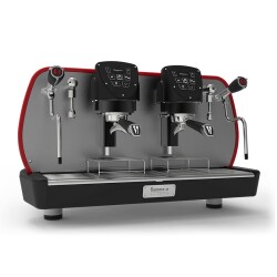 Fiamma Astrolab Multiboiler Tall Cup Espresso Kahve Makinesi, 2 Gruplu, Siyah - Fiamma