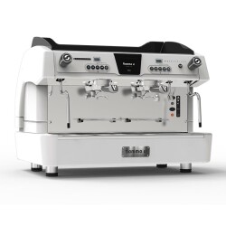 Fiamma Compass 2 Multiboiler Tall Cup Espresso Kahve Makinesi, 2 Gruplu, Beyaz 