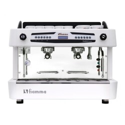 Fiamma Quadrant 2 DSP TC Espresso Kahve Makinesi, 2 Gruplu, Beyaz - Fiamma