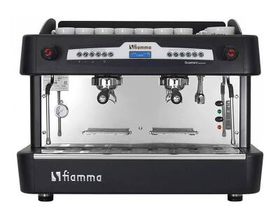 Fiamma Quadrant 2 DSP TC Espresso Kahve Makinesi, 2 Gruplu, Siyah - 2