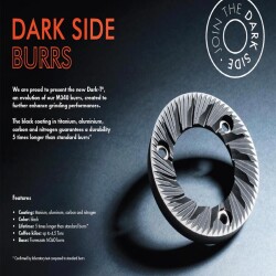 Fiorenzato F64 Evo Pro XGi Dark Titanyum Soğutmalı On Demand Kahve Değirmeni, 64 mm, Siyah - 2