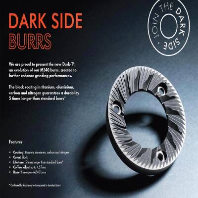 Fiorenzato F64 Evo Pro XGi Dark Titanyum Soğutmalı On Demand Kahve Değirmeni, 64 mm, Siyah - 2