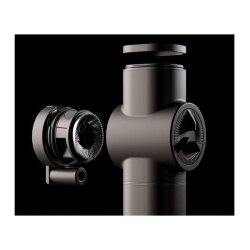 Fiorenzato Pietro M-MODAL Çok Amaçlı Manuel Kahve Değirmeni, Koyu Siyah - 3