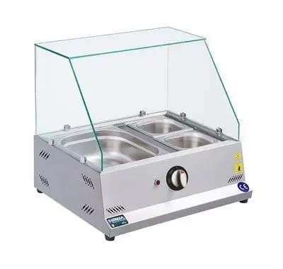 Görkem GSE 200 Set Üstü Garnitürlü Sosislik, Elektrikli, Camsız - 1