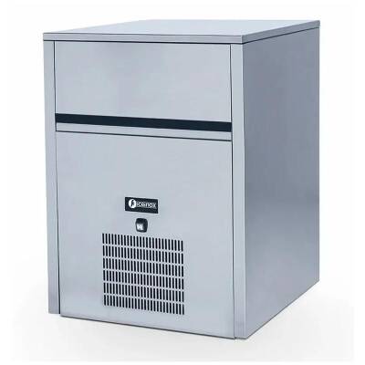 Iceinox ICE 35 Hazneli Buz Makinesi, 35 kg/gün Kapasiteli, 10 kg Hazneli - 1