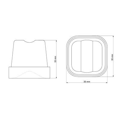 Iceinox ICE 90 Hazneli Buz Makinesi, 85 kg/gün Kapasiteli, 30 kg Hazneli - 2