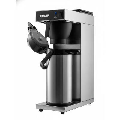 KEF Filtro FLT120-AP Filtre Kahve Makinesi, 2.2 Litre Termoslu, Gri - 1