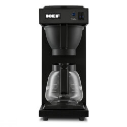 KEF Filtro FLT120 Filtre Kahve Makinesi, Tek Cam Potlu, Siyah - 2