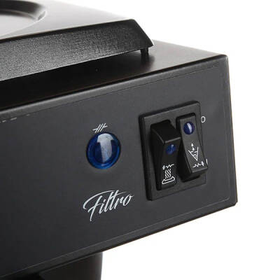 KEF Filtro FLT120 Filtre Kahve Makinesi, Tek Cam Potlu, Gri - 4