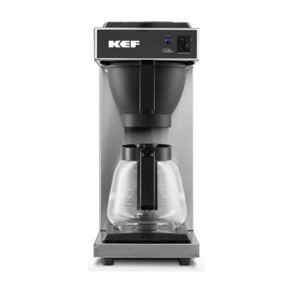 KEF Filtro FLT120 Filtre Kahve Makinesi, Tek Cam Potlu, Gri - 3