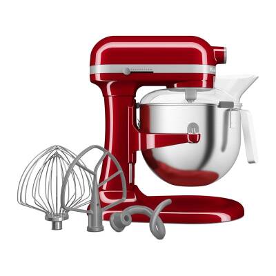 KitchenAid 5KSM70JPX Heavy Duty Kaldırılabilir Kaseli Stand Mikser, 6.6 L, Kırmızı - 2
