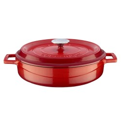 Lava Döküm Çok Amaçlı Yayvan Tencere. Trendy Serisi Çap(Ø)28cm. - LV Y ST 28 K2 - 9