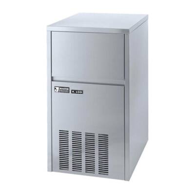 Masterfrost M-600 Hazneli Gurme Buz Makinesi, 60 kg/gün Kapasiteli, 30 kg Hazne Kapasiteli - 1