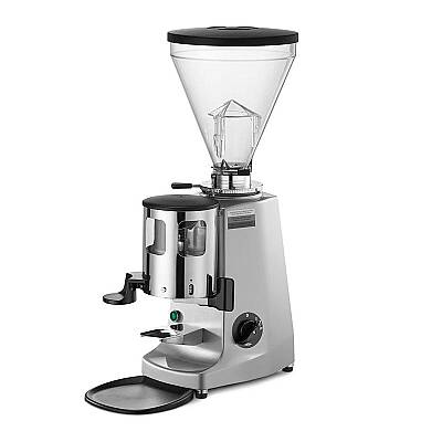 Mazzer Lux Manuel Kahve Değirmeni, Gümüş - 1