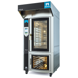 Memak Stella Döner Konveksiyonlu Fırın, 10 Tepsili, Mayalama Kabinli, Elektrikli - Memak