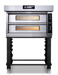 Moretti Forni iDeck ID-D-105.105 Çift Katlı, Taş Tabanlı, Elektronik Kontrollü Pizza Fırını - Moretti Forni