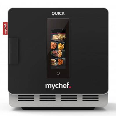 Mychef Quick 1T Katalizörlü Hızlı Pişirme Fırını, Siyah - 2