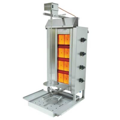 Öztiryakiler Döner Ocağı Gazlı Üstten Motor 4 Radyanlı - 1