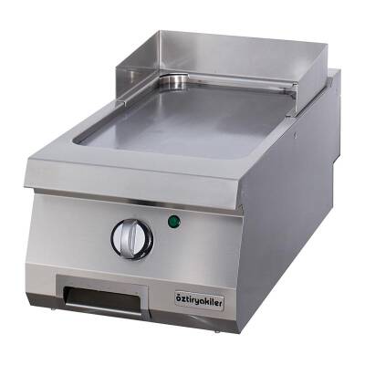 Öztiryakiler OGE 4070 C Düz Grill Plate, 40x70 cm, Sert Krom Kaplı, Elektrikli - 1