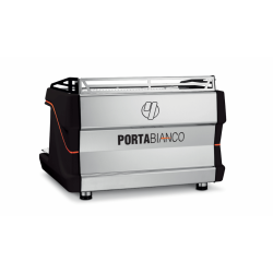 Portabianco X2 Profesyonel Barista Tipi Espresso Kahve Makinesi 2 Gruplu , Otomatik, Siyah - 2
